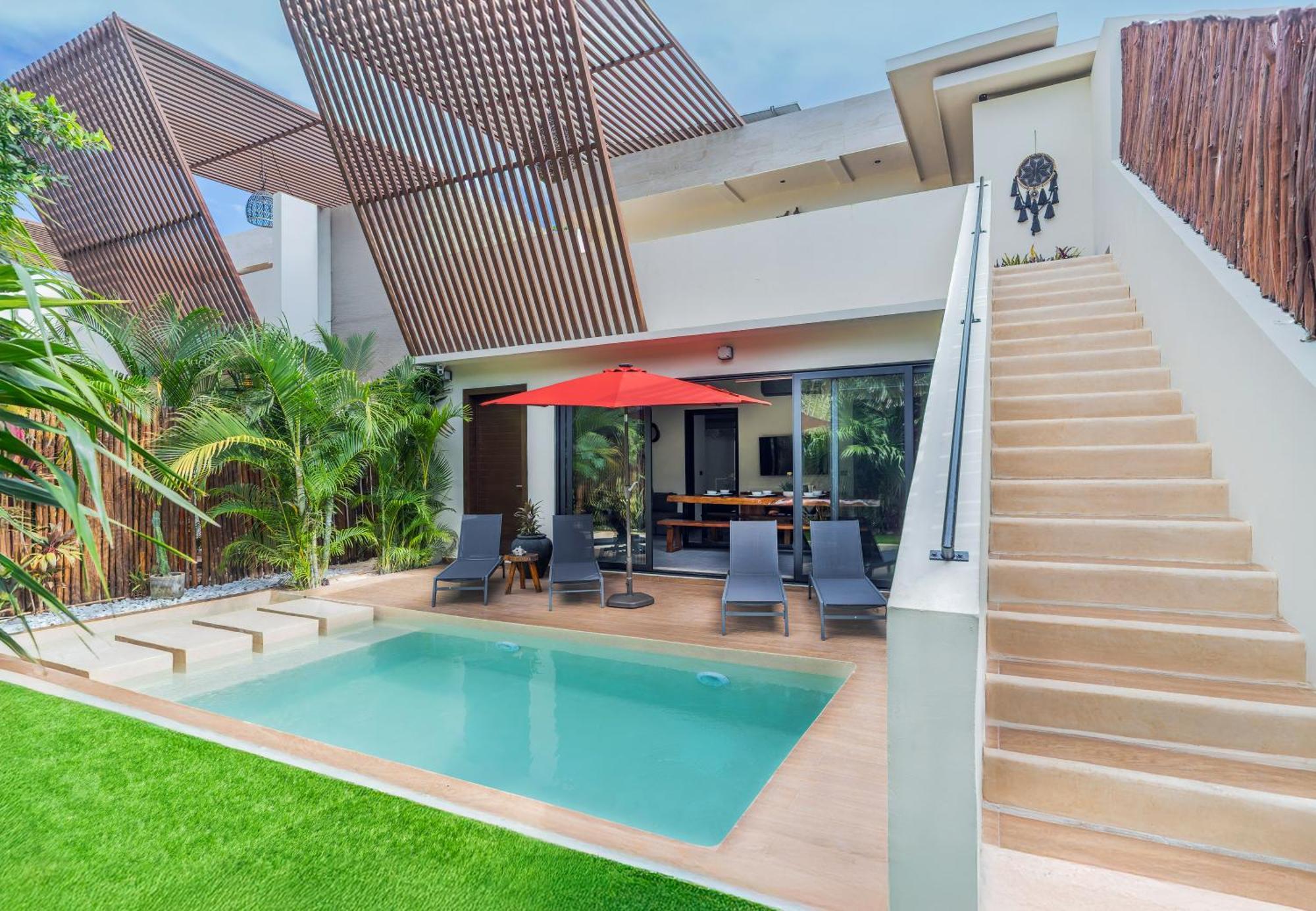 Asana 5 Luxe Retreat - Tulum Villa Luaran gambar